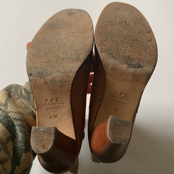 A.P.C. Leather Ankle Boots - Picture 8 of 9